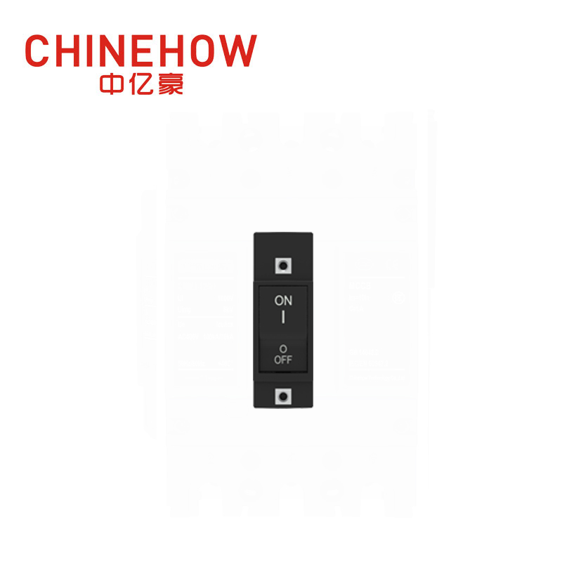 CVP-TH Hydraulic Magnetic Circuit Breaker Flat Rocker Actuator with M5 Screw Bus 1P 