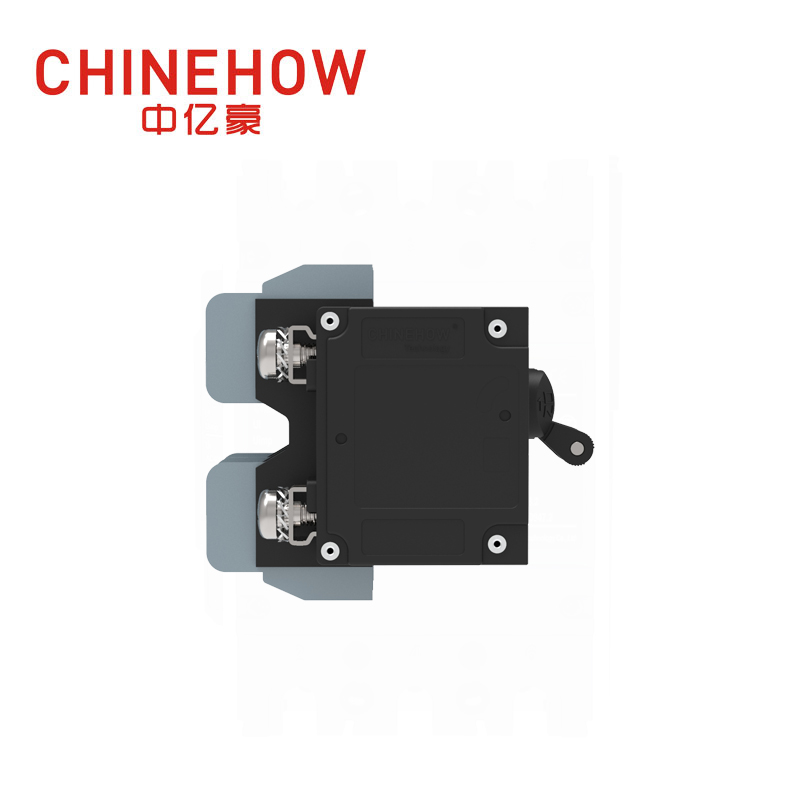 CVP-TH Hydraulic Magnetic Circuit Breaker Long Handle Actuator 2Pole with M5 Screw Bus 4P 