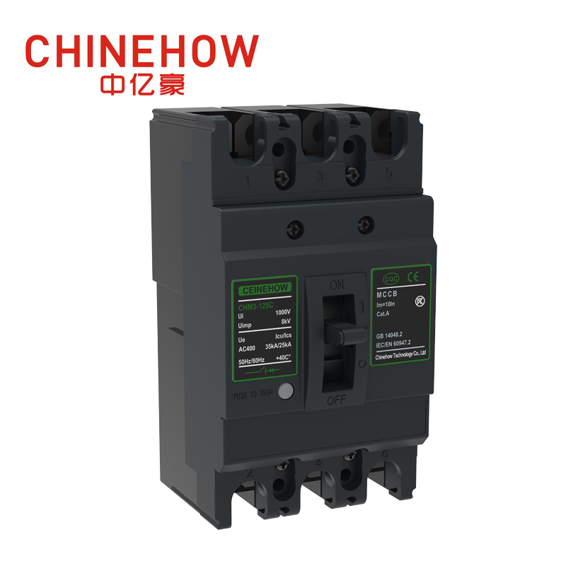 CHM3-125C/3 Molded Case Circuit Breaker 